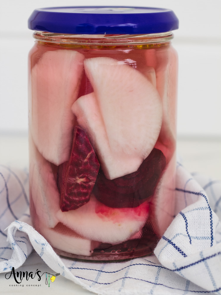 Fermented pickled turnips - Anna Cooking Concept