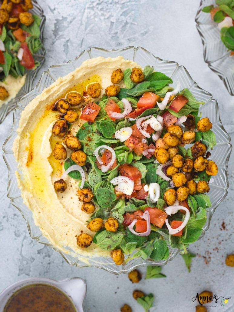 Lebanese Wild Zaatar salad - Anna Cooking Concept