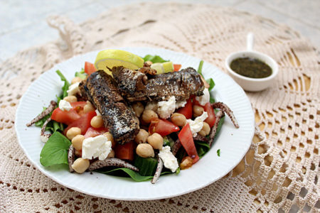 Canned Sardine Salad - Anna Cooking Concept