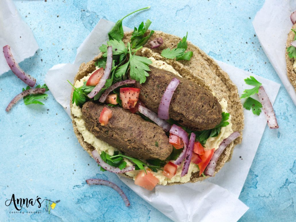 Vegan Lebanese BBQ Kafta - annacookingconcept